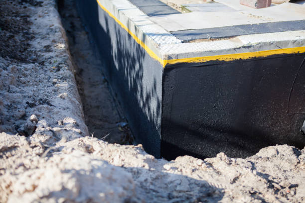 Residential Waterproofing installation at a Muncie, IN home by SJ Waterproofing Pros